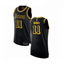 Womens Los Angeles Lakers 11 Avery Bradley Swingman Black Basketball Jersey City Edition 