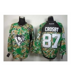 NHL Jerseys Pittsburgh Penguins #87 Crosby camo-1[patch C]