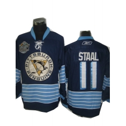 Pittsburgh Penguins Winter Classic 11# Jordan Staal Blue Jersey