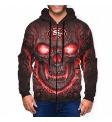 49ers Mens Zip Hooded Sweatshirt1