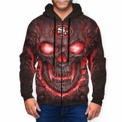 49ers Mens Zip Hooded Sweatshirt1