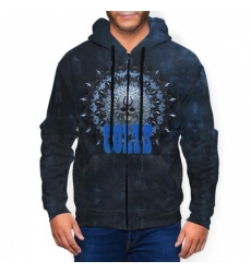 Colts Mens Zip Hooded Sweatshirt