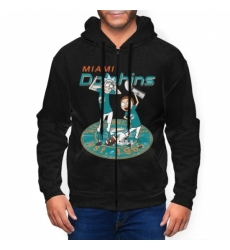 Dolphin Mens Zip Hooded Sweatshirt