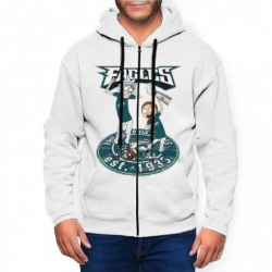 Eagle Mens Zip Hooded Sweatshirt