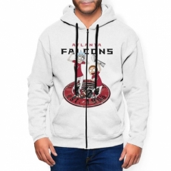 Falcon Mens Zip Hooded Sweatshirt