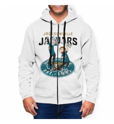 Jaguar Mens Zip Hooded Sweatshirt