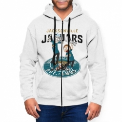 Jaguar Mens Zip Hooded Sweatshirt