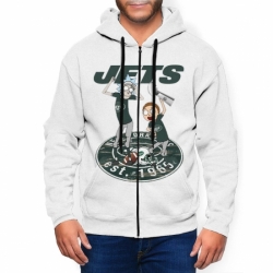 Jet Mens Zip Hooded Sweatshirt