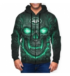 Jets Mens Zip Hooded Sweatshirt1