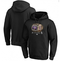 Men Los Angeles Lakers Black 2020 NBA Finals Champions Bling Diamond Pullover Hoodie