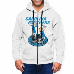 Panther Mens Zip Hooded Sweatshirt