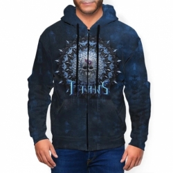 Titans Mens Zip Hooded Sweatshirt