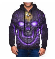 Vikings Mens Zip Hooded Sweatshirt1