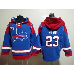 NFL Men Buffalo Bills 23 Micah Hyde Stitched Hoodie