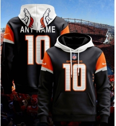 Denver Broncos Customized Hoodie 2024 Blue