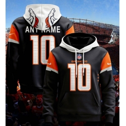 Denver Broncos Customized Hoodie 2024 Blue