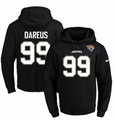 NFL Mens Nike Jacksonville Jaguars 99 Marcell Dareus Black Name Number Pullover Hoodie