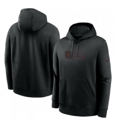 Men Nike Black Kansas City Chiefs Edge French Terry Club Pullover Hoodie