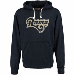 NFL Los Angeles Rams 47 Wordmark Slugger Hoodie Navy