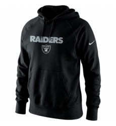 NFL Oakland Raiders Nike Lockup Pullover Hoodie Black