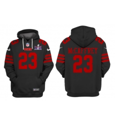 Men San Francisco 49ers Active Player Custom Black Super Bowl LVIII Alternate Pullover Hoodie