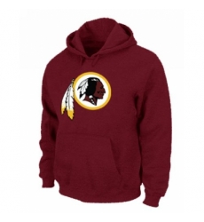 NFL Mens Nike Washington Redskins Logo Pullover Hoodie Red