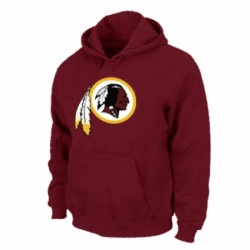 NFL Mens Nike Washington Redskins Logo Pullover Hoodie Red