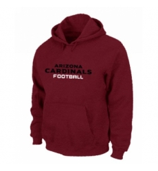 NFL Men Nike Arizona Cardinals Critical Victory Pullover Hoodie Red