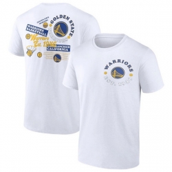 Men Golden State Warriors 2022 White Street Collective T Shirt