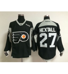 NHL Philadelphia Flyers #27 Ron Hextall black jerseys