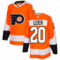 Youth Adidas Philadelphia Flyers 20 Taylor Leier Authentic Orange Home NHL Jersey 