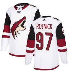 Men Adidas Arizona Coyotes 97 Jeremy Roenick White Stitched NHL Jersey III