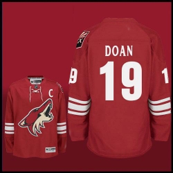 RBK Phoenix Coyotes #19 DOAN Red jersey