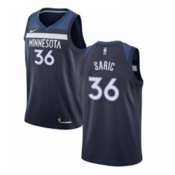 Womens Nike Minnesota Timberwolves 36 Dario Saric Swingman Navy Blue NBA Jersey Icon Edition 