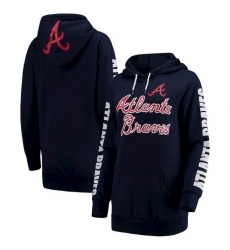 Atlanta Braves Women Hoody 001