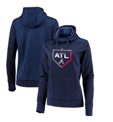 Atlanta Braves Women Hoody 005