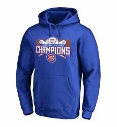 Men Chicago Cubs Royal 2016 World Series Champions Men Pullover Hoodie2