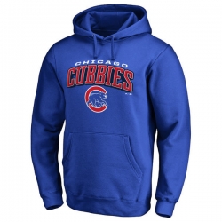 Men Chicago Cubs Royal Men Pullover Hoodie14