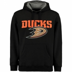 Men NHL Anaheim Ducks Rinkside Grayton Pullover Hoodie Black