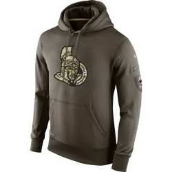 Men Ottawa Senators Nike Salute To Service NHL Hoodie