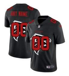 Men Women Youth Toddler Atlanta Falcons Custom Men Nike Team Logo Dual Overlap Limited NFL Jerseyey Black