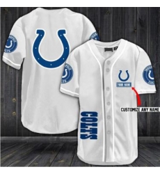 Customized Indianapolis Colts Baseball MLB Jersey