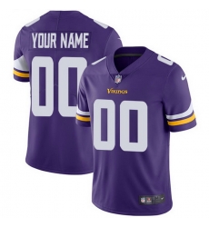 Men Women Youth Toddler All Size Minnesota Vikings Customized Jersey 010