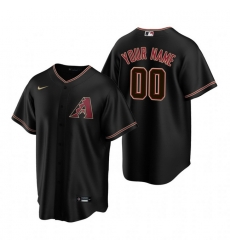 Men Women Youth Toddler All Size Arizona Diamondbacks Custom Nike Black Stitched MLB Cool Base Jersey