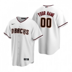 Men Women Youth Toddler All Size Arizona Diamondbacks Custom Nike White Stitched MLB Cool Base Home Jersey