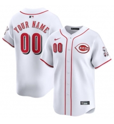 Men Women youth Cincinnati Reds Active Player Custom White Home Limited Stitched Baseball Jersey