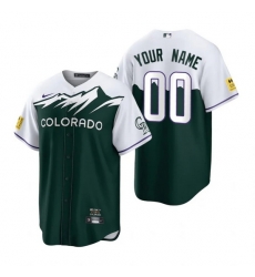 Men Women Youth Nike Nike Colorado Rockies Customized City Connect Stitched Flex Base Baseball Jersey