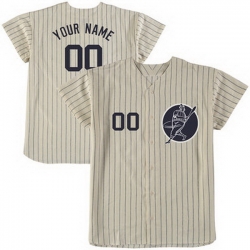 Men Women Youth Toddler All Size New York Yankees Cream Customized New Design Jersey