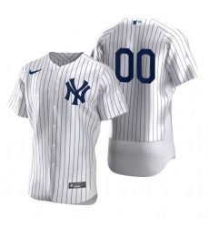 Men Women Youth Toddler All Size New York Yankees Custom Nike White 2020 Stitched MLB Flex Base Jersey