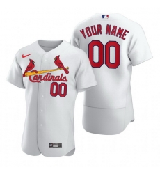 Men Women Youth Toddler All Size St. Louis St.Louis Cardinals Custom Nike White 2020 Stitched MLB Flex Base Jersey